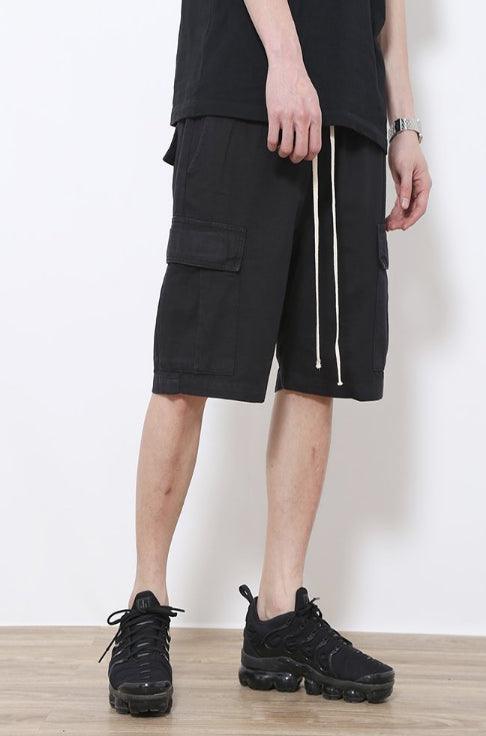 CZ Black Cargo Shorts