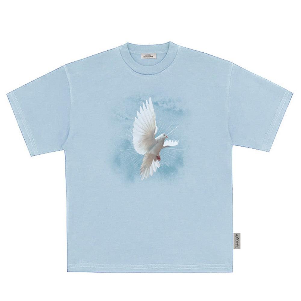 Empty Reference Radiate Pigeon Print Tee