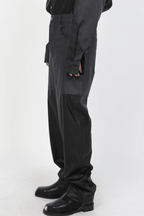 CZ Leather Two Tone Trousers