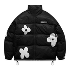 H/C Handpainted Flowers Down Jacket - UK Only