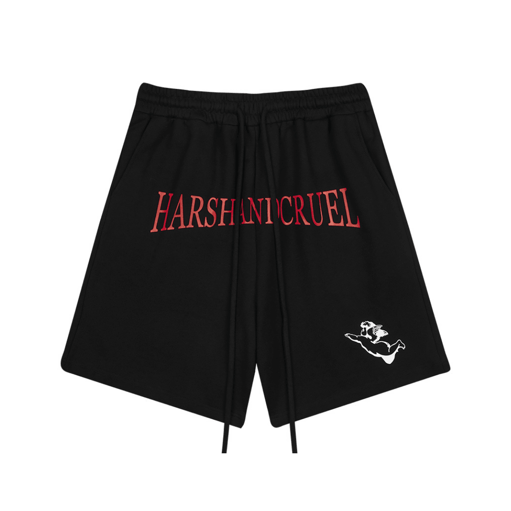 H/C Angel Printed Logo Shorts