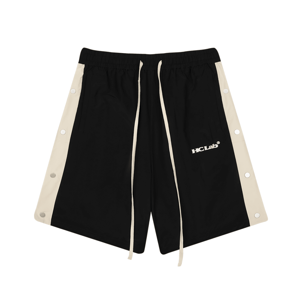 H/C Striped buttons Basketball Shorts