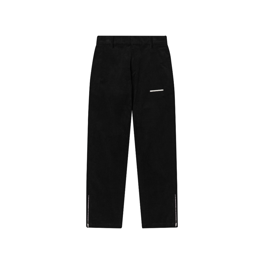 H/C Micro Flared Zipper Corduroy Trousers