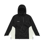H/C Functional Irregular Zipper Windbreaker