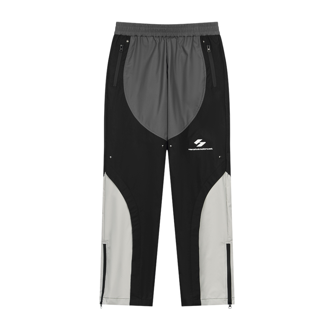 H/C Deconstruction Functional Zipper Trousers