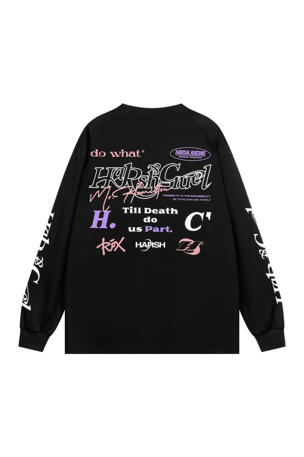 Logos Round Neck L/S Tee