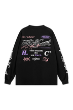 Logos Round Neck L/S Tee