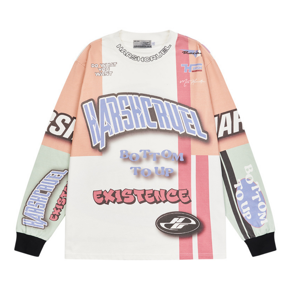 Graffiti Racing Logo L/S Tee