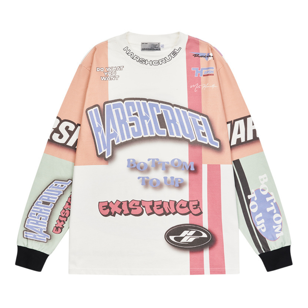 Graffiti Racing Logo L/S Tee