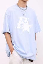 B Printed Loose Tee