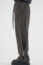 BNP Zipper Adjustable Loose Pants