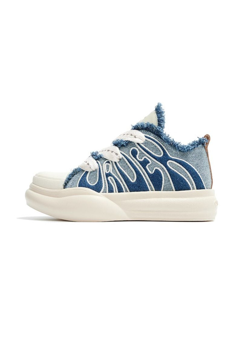 Jeans Canvas 003 Blue Shoes