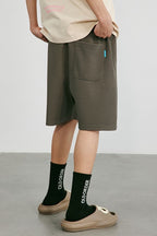 OO Waffle Loose Logo Shorts