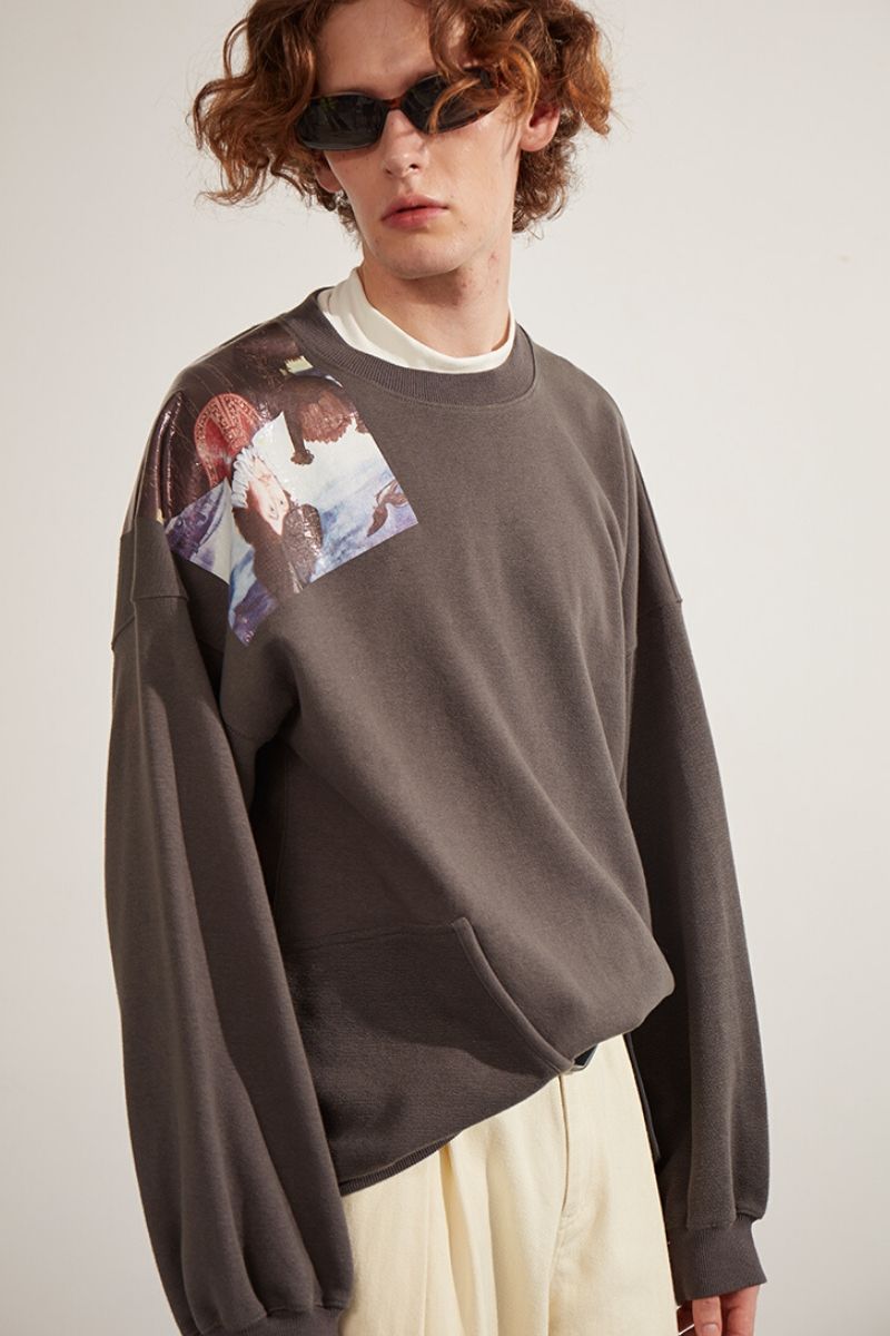 Mix7 Painting Irregular Sweater