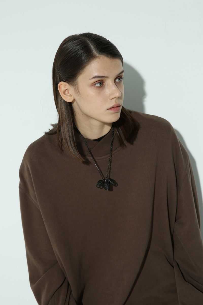 Unknown World Washed Stitched Sweater