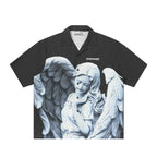 Cherub Statue Cuban Shirt