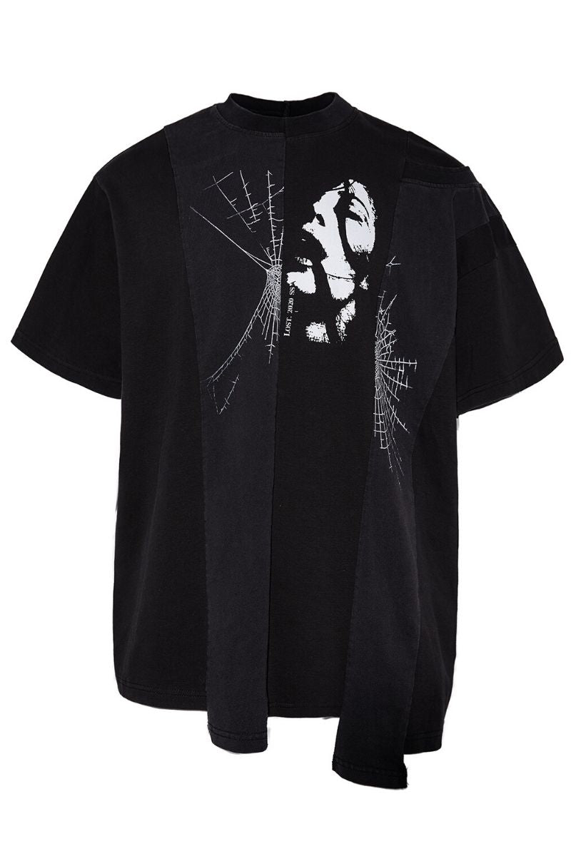 Unknown World Stitched Reconstructed Tee
