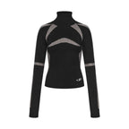 Racing Wool Knit Turtleneck