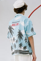 Mix7 Sky Blue Cuban Shirt