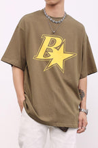 B Printed Loose Tee