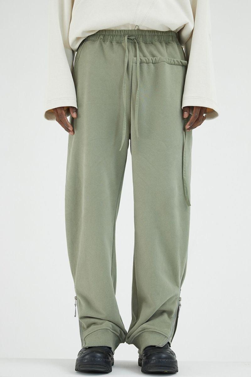 BNP Zipper Adjustable Loose Pants