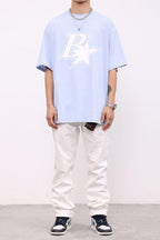 B Printed Loose Tee