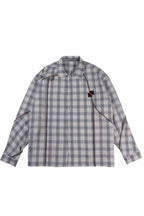 BNP Checkered Stitched L/S Shirt