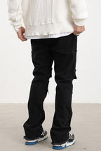 CZ Front Pockets Flared Trousers