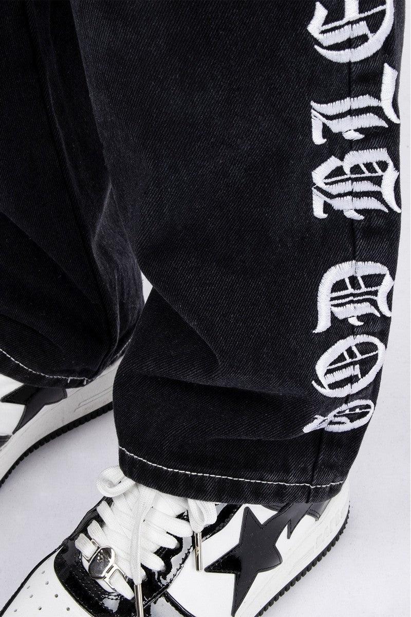 "God Bless The Good People" Jeans
