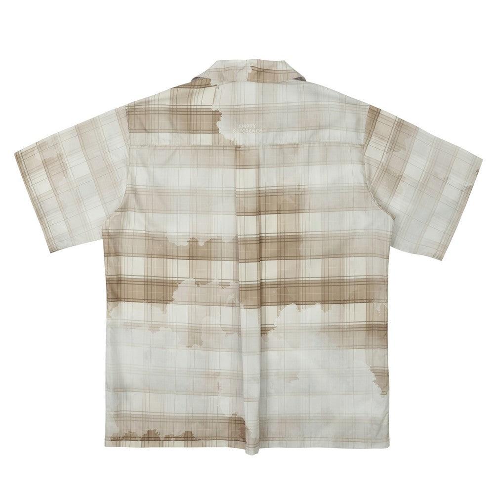 Empty Reference Faded Plaid Cuban Shirt