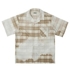 Empty Reference Faded Plaid Cuban Shirt