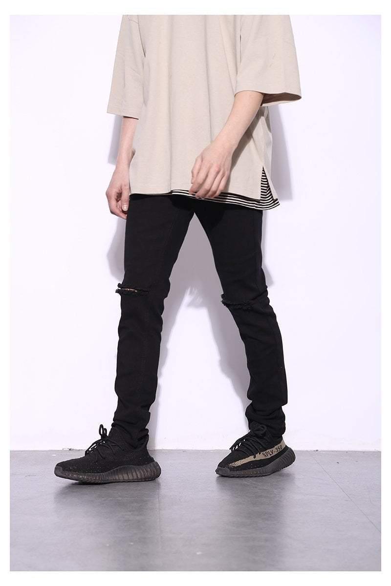 coppingzone Distressed Jeans Black S/30
