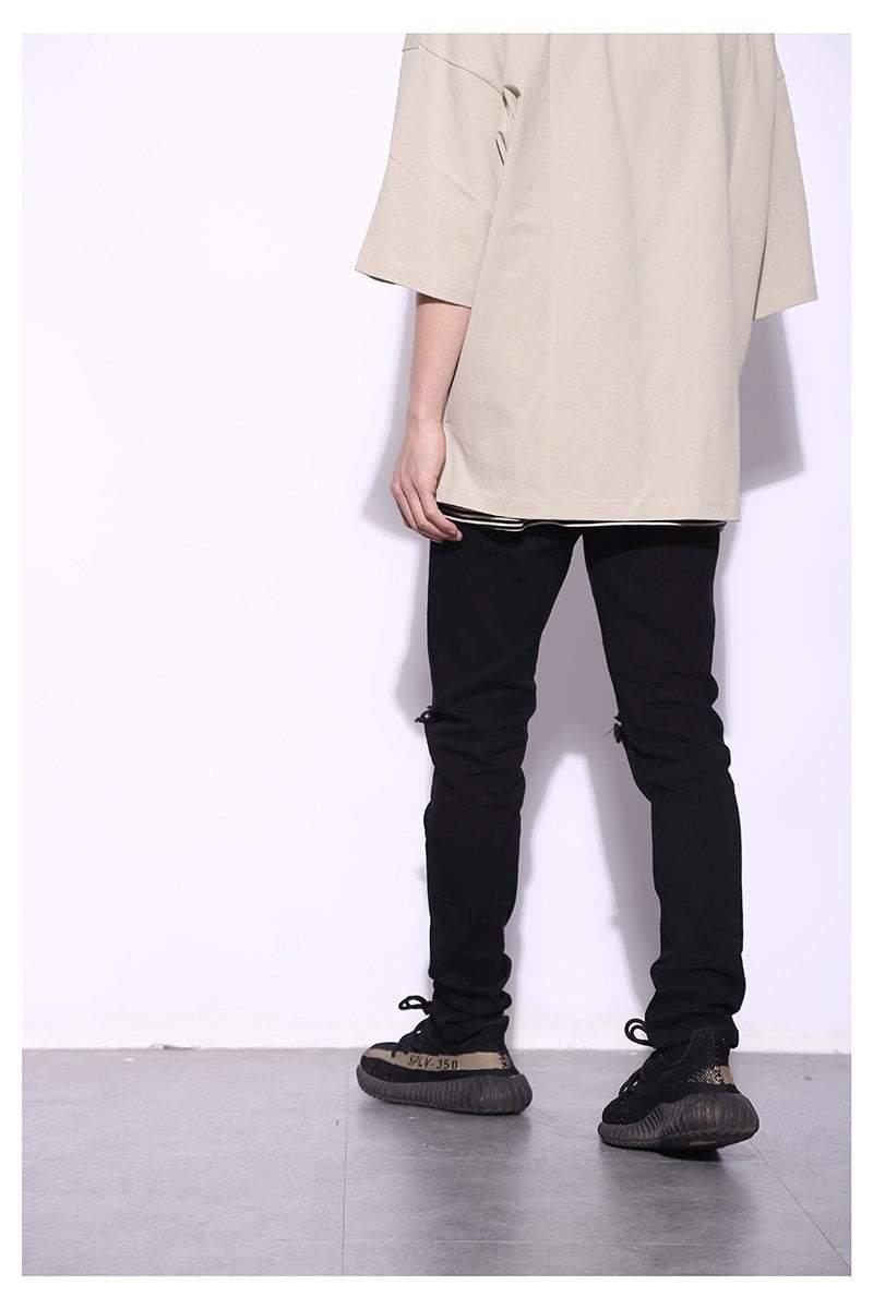 coppingzone Distressed Jeans Black S/30