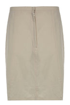 CZ Khaki Retro Midi Skirt