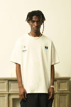 Empty Reference Galaxy White Star Tee