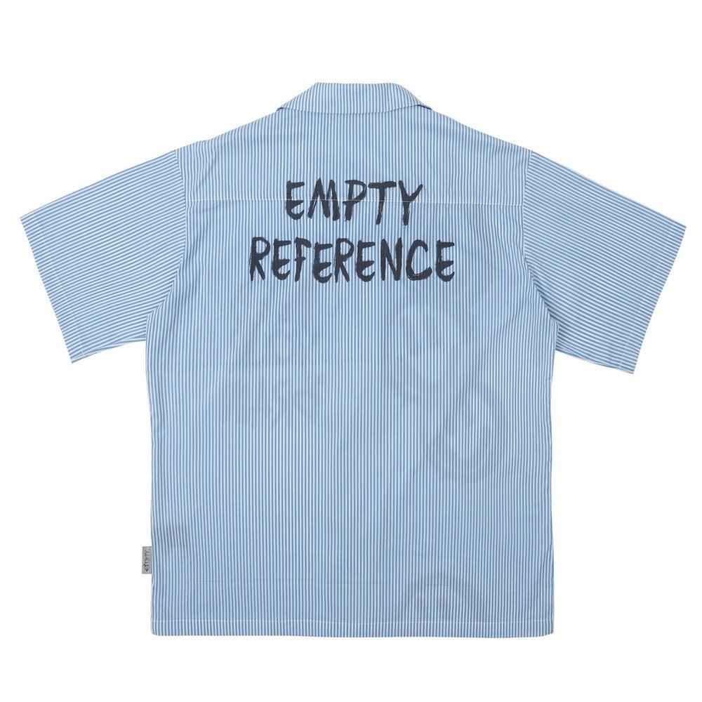 Empty Reference Smiley Graffiti Print Cuban Shirt