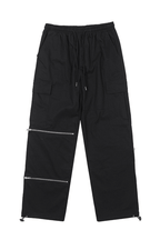 CZ Pure Black Patchwork Cargos