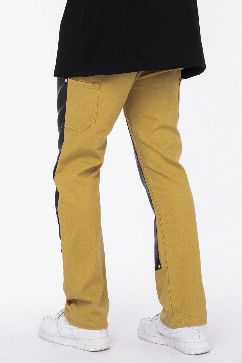 CZ Leather Double Knee Trousers