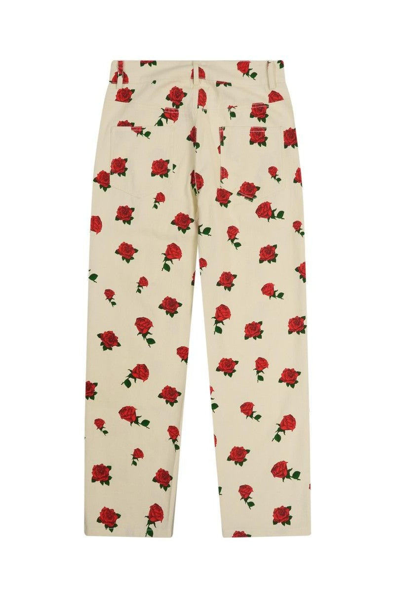 Roses Printed Jeans
