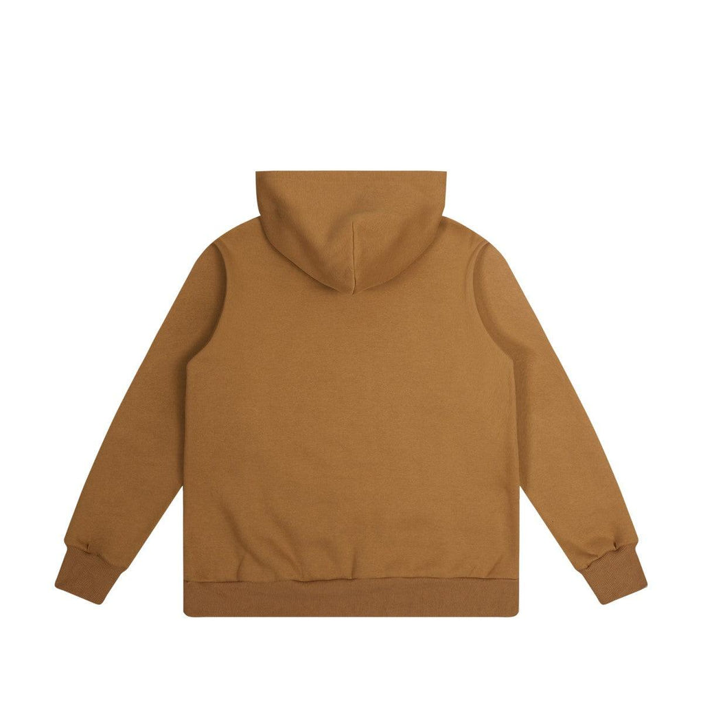 Embroidered Sherpa Hoodie