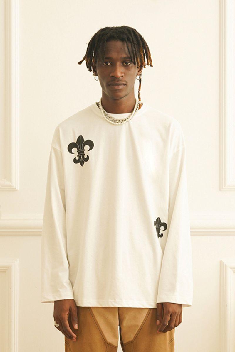 Empty Reference Logo Print L/S Tee