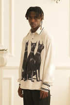 Empty Reference Doberman Printed L/S Shirt