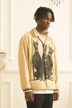 Empty Reference Doberman Printed Jacket