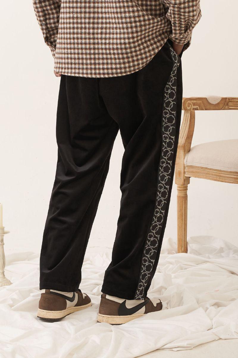 Empty Reference Thorns Velvet Trousers