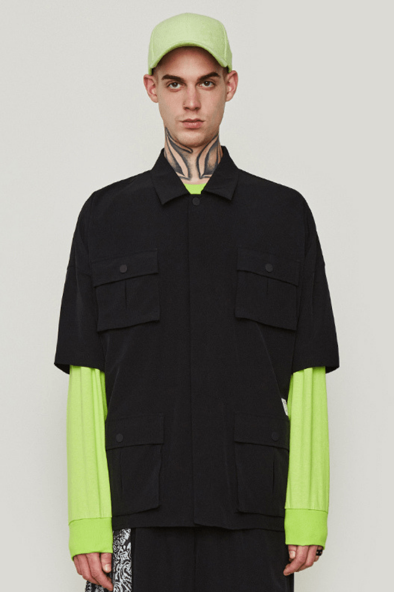 CZ Black Safari S/S Shirt