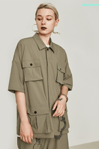 CZ Olive Safari S/S Shirt