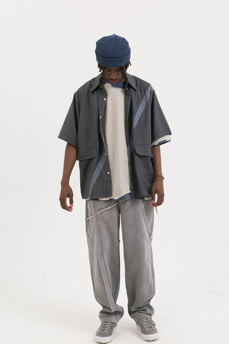 STEEPC X BLIND Stitched Jeans