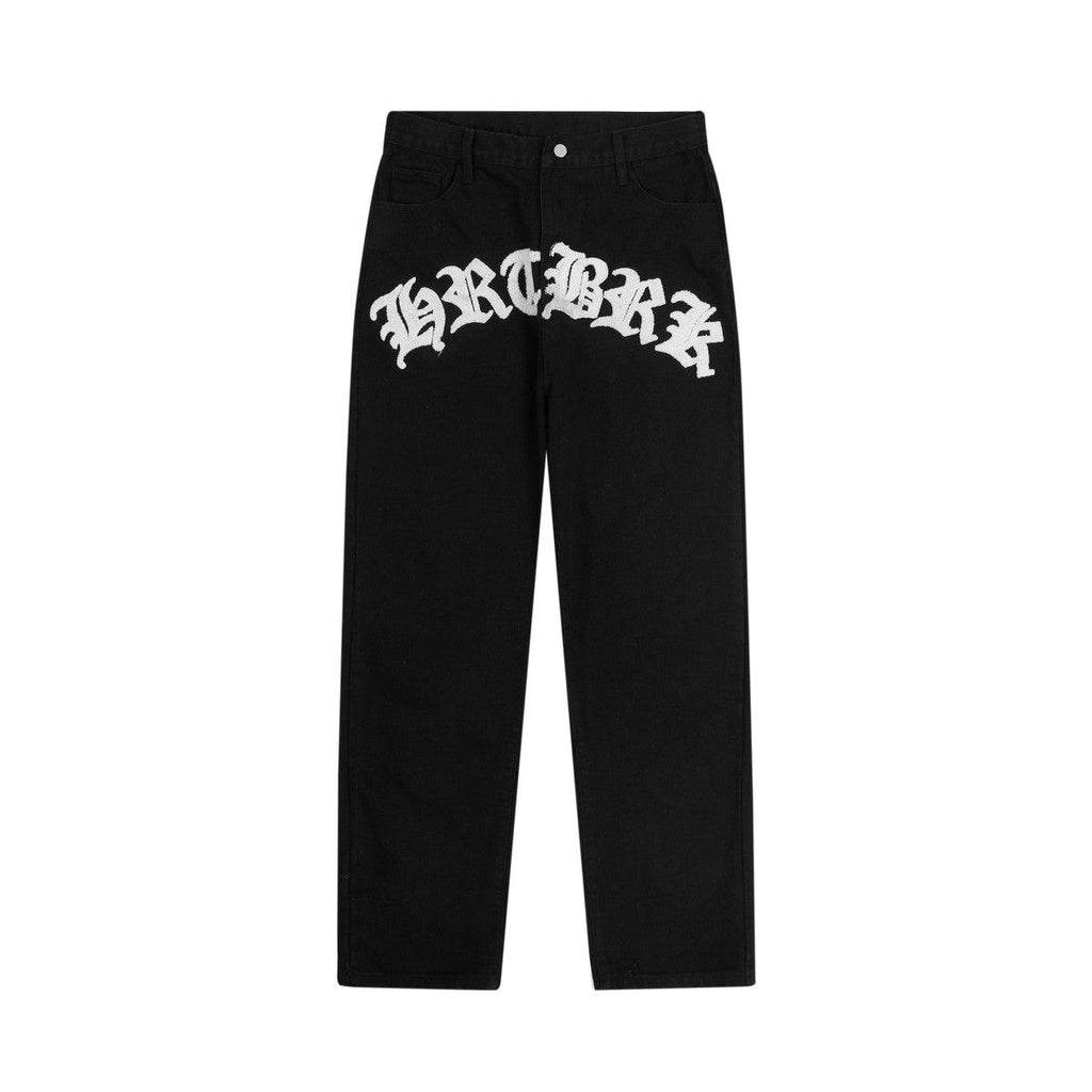 Logo Sherpa Patches Jeans